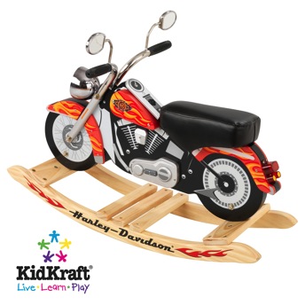 Harley Davidson Roaring Softtail Boy's Rocker