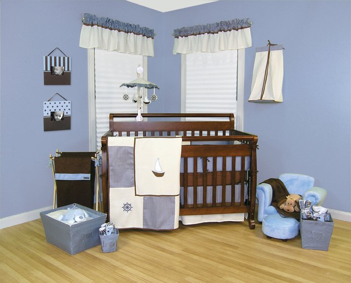 Yacht Club 4-Piece Crib Bedding