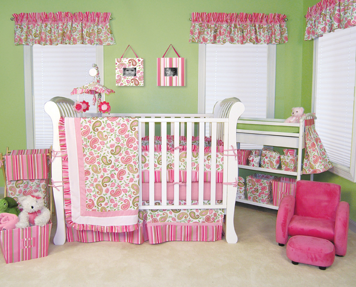 Paisley Park 4-Piece Crib Set