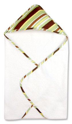 Giggles Stripe Hooded Towel