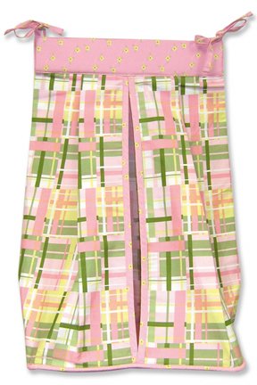 Nantucket Pink Diaper Stacker