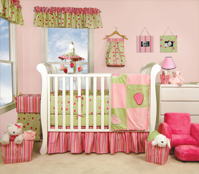 Juicie Fruit 4-Piece Crib Set