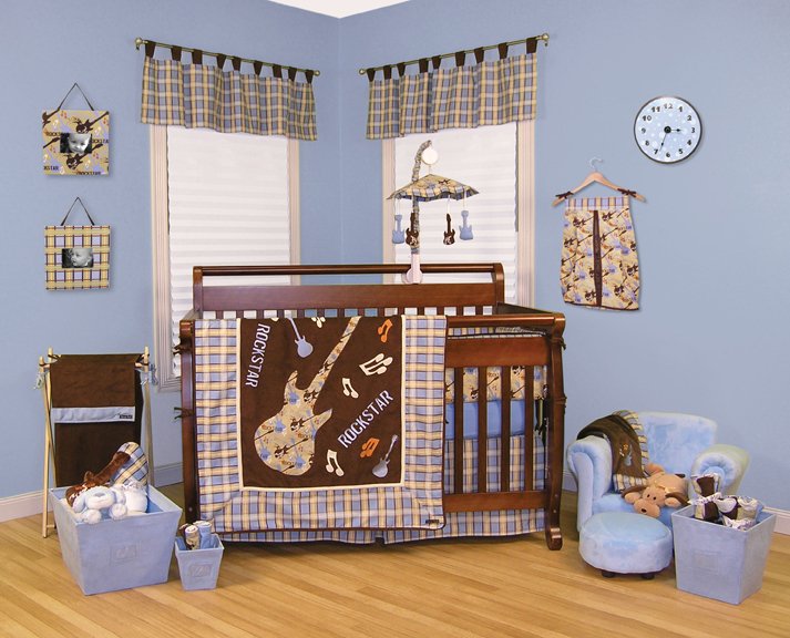 Rockstar 4-Piece Crib Set