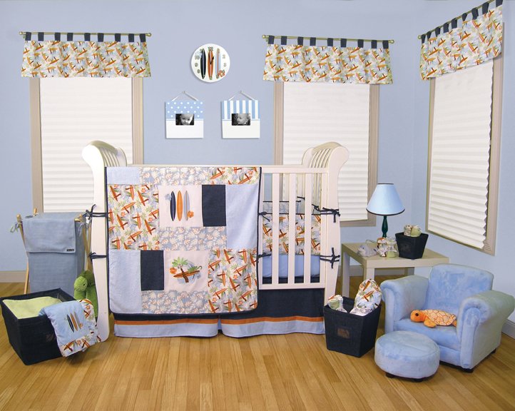 Surf's Up 4-Piece Crib Set