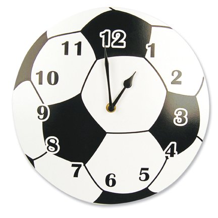 Soccer Ball Wall Clock