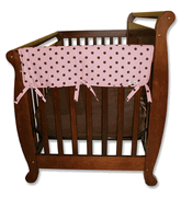 Maya Dot 27" Crib Rail Cover