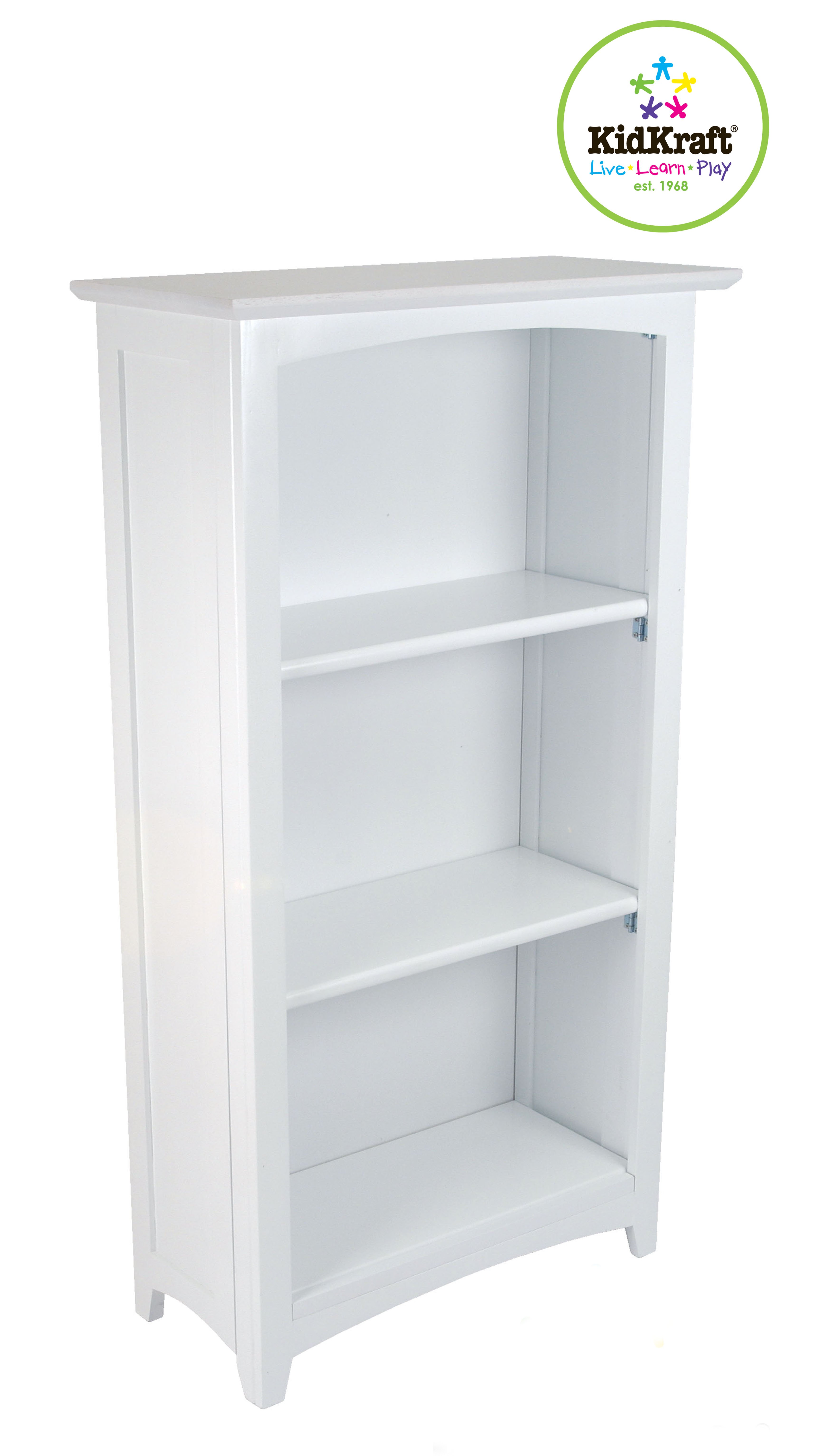 Avalon Three Shelf Bookcase