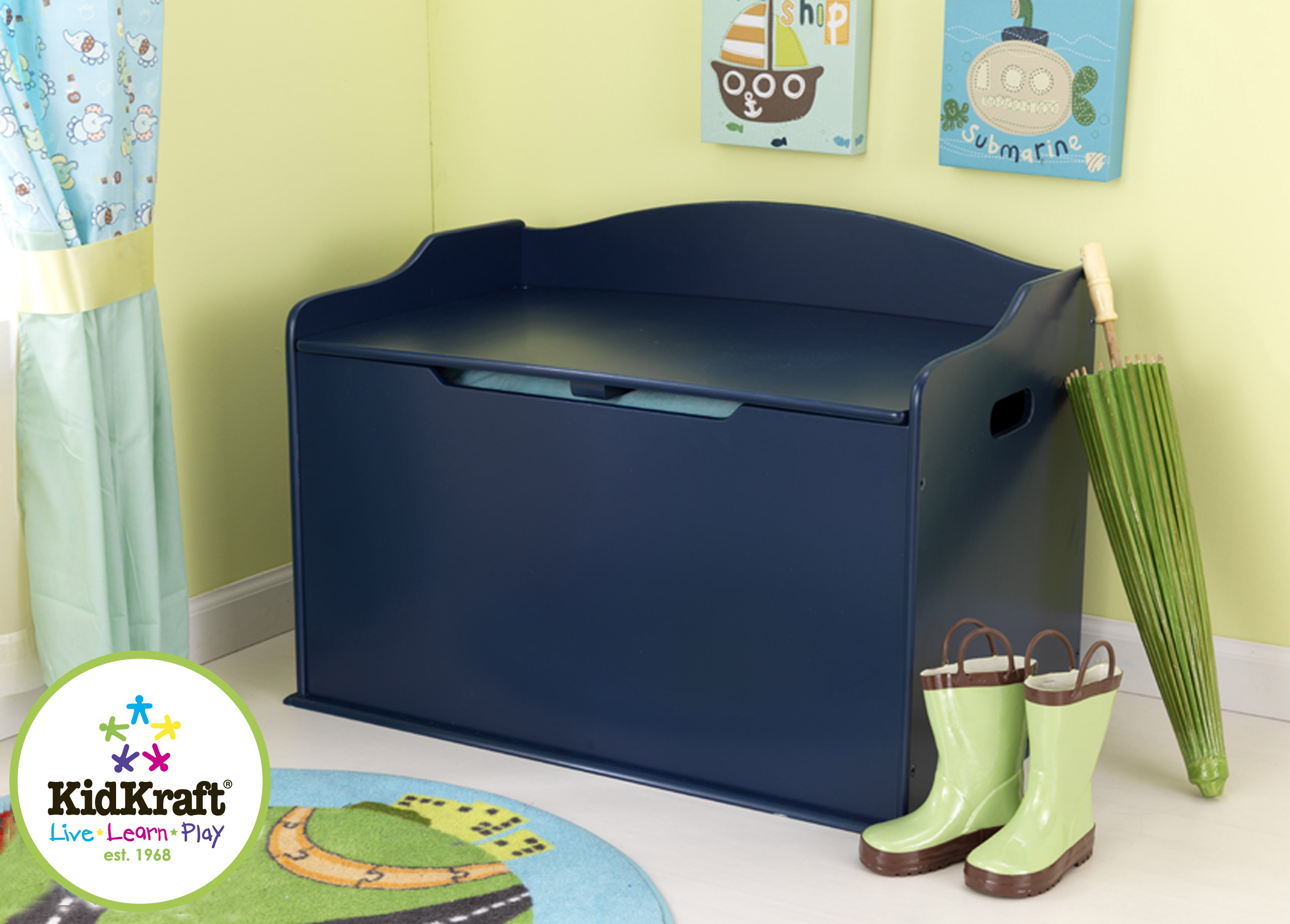 Blueberry Austin Toy Chest