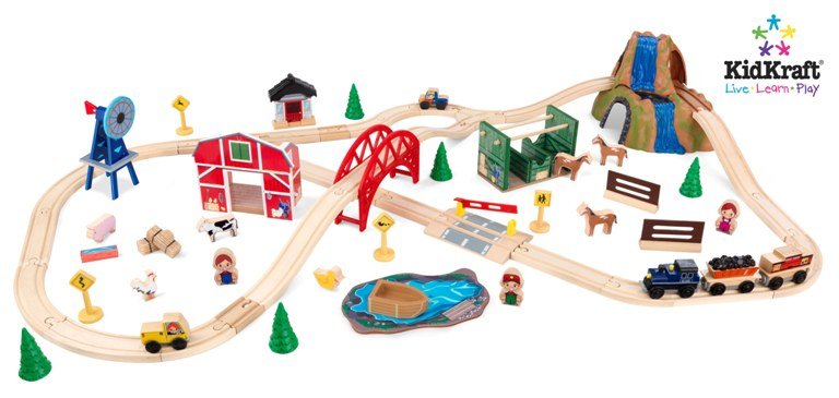 Farm Train Set