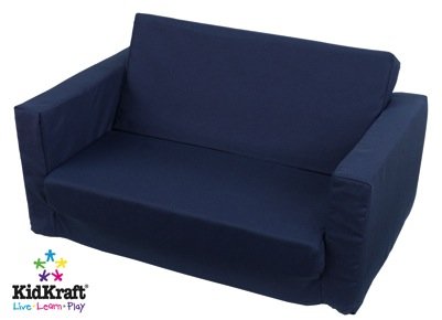 Kid's Denim Lounge Chair