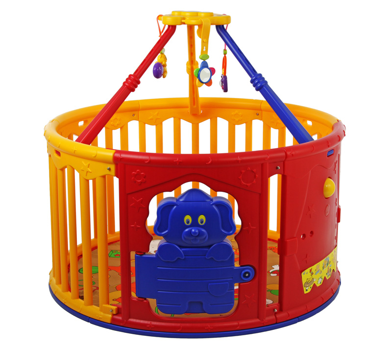 Deluxe Circular Playard