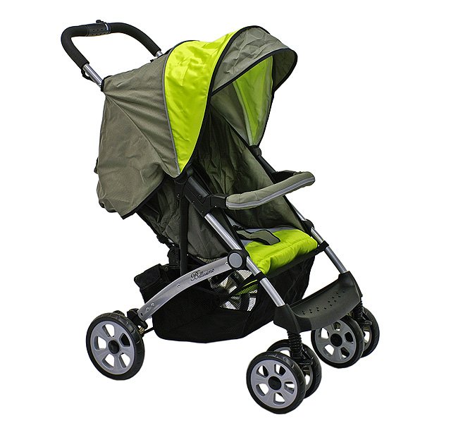 Lightweight Aluminum Stroller w/?Peek A Boo? Canopy