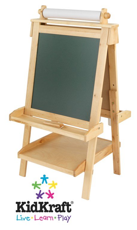 Deluxe Wooden Easel - Natural