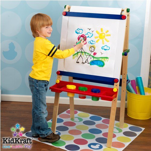 Artist Easel with Paper Roll