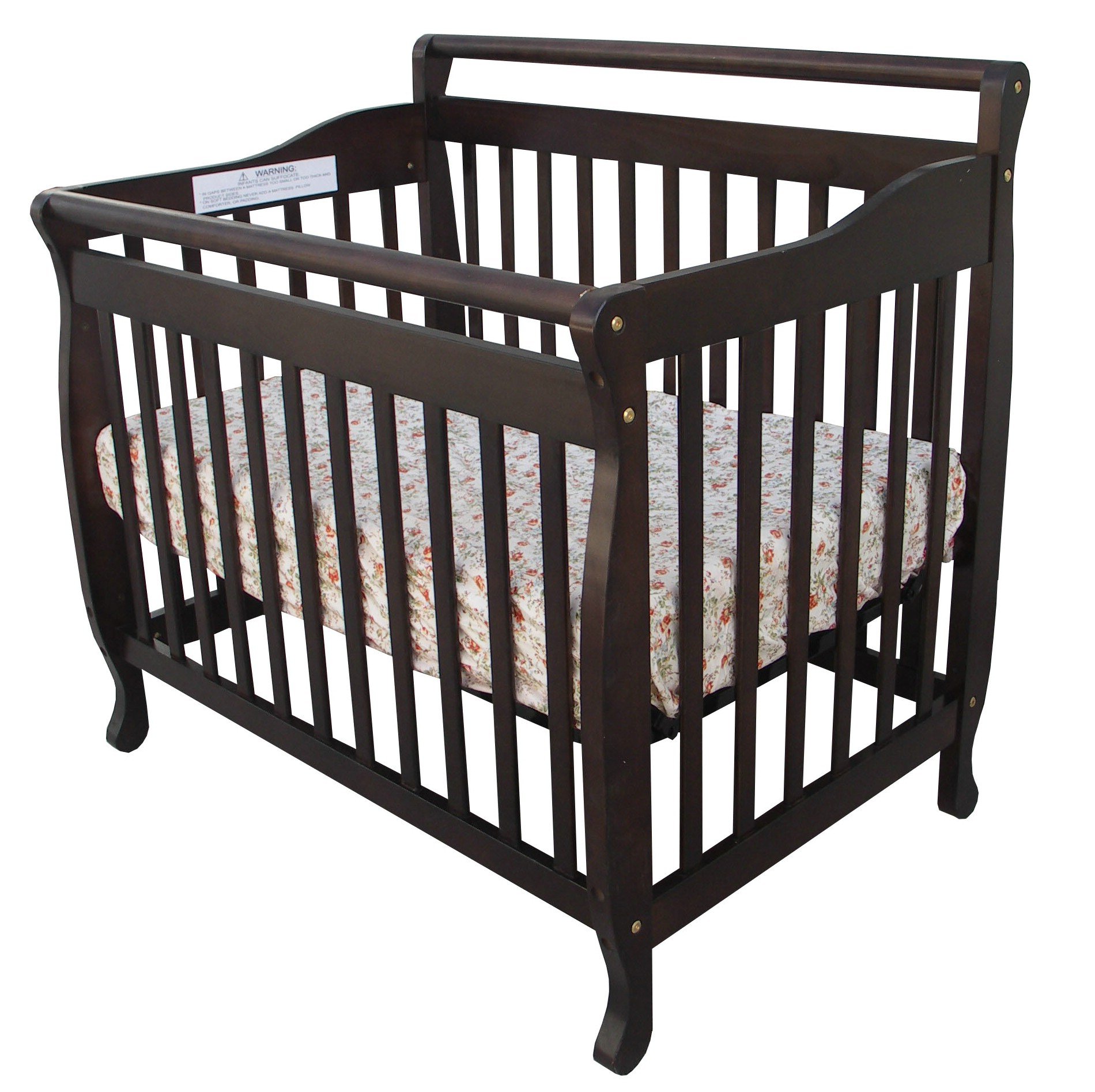 Classic 3-in-1 Portable Crib, Espresso