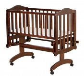 Lullaby Cradle Glider - Espresso - Solid Wood