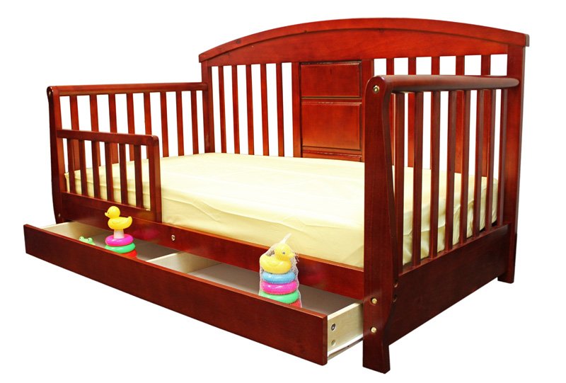 Deluxe Toddler Day Bed, Cherry