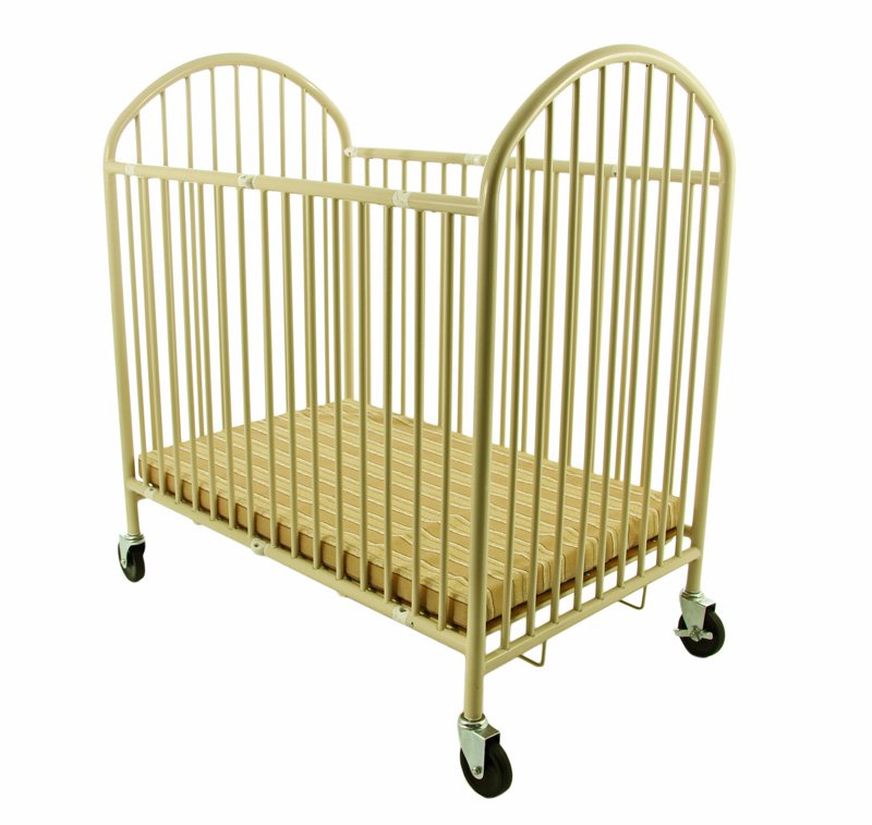 Folding, Metal, Portable Crib