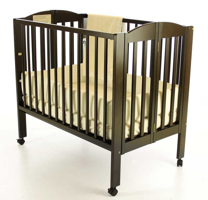 3-in-1 Portable Crib, Espresso