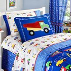 Under Construction Twin Comforter-Sham Combo