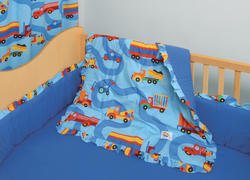 Boys Like Trucks 4-Piece Crib Set