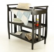 Contemporary Sleigh Changing Table