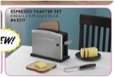 Espresso Toaster Set