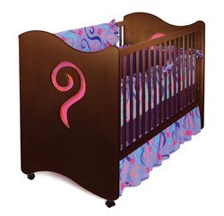 2 in 1 Crib - Girls Tea Set - Chocolate