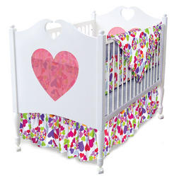 Heart Throb 4 Piece Crib Set