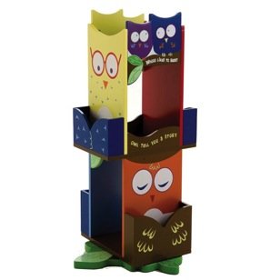 Owl Revolving Bookcase