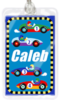 Vroom! Personalized Name Tag