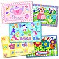 Set of 5 Placemats, Girls