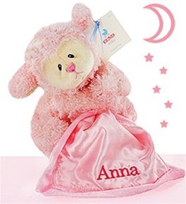 Personalized Musical Prayer Lamb by Gund Girl