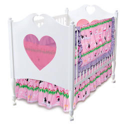 Poodles in Paris 4 Piece Crib Set