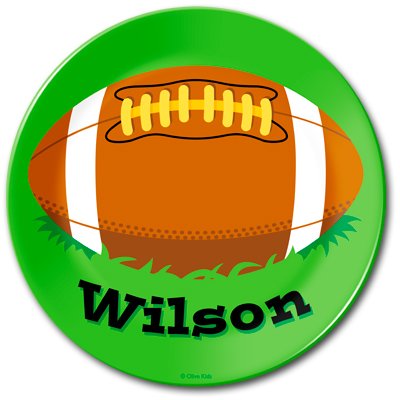 Football Kids Plate