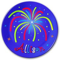 Fireworks Plate