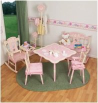 Rock-a-My-Baby Table and 2 Chairs