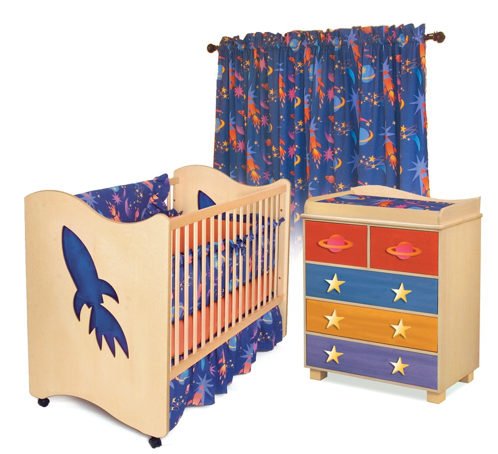 Star Rocket Natural Nursery Set