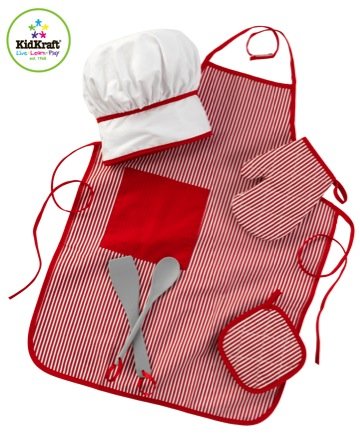 Tasty Treats Chef Accessory Set-Red