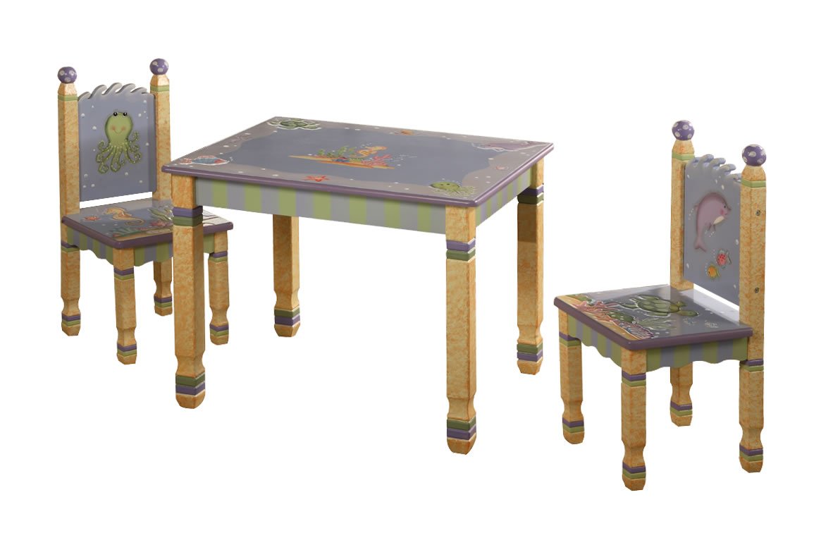 Under the Sea Table and Chairs