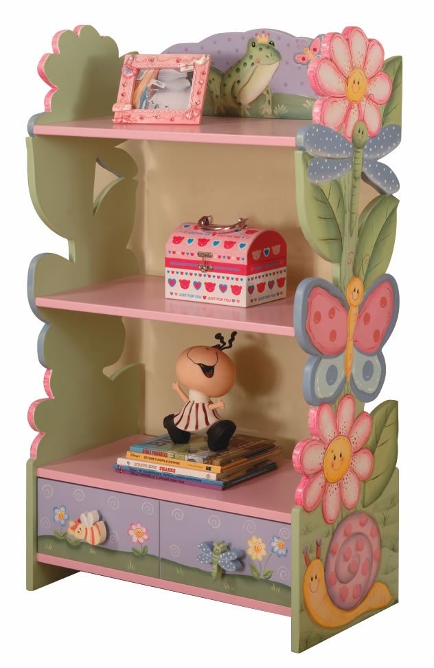 Magic Garden Book Shelf with Drawer