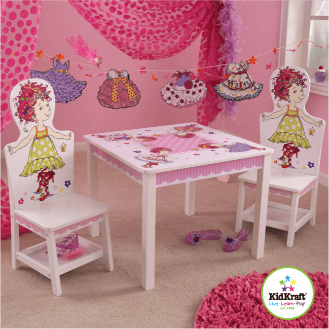 Interaactive Table and 2 Chair Set - Fancy Nancy Collection