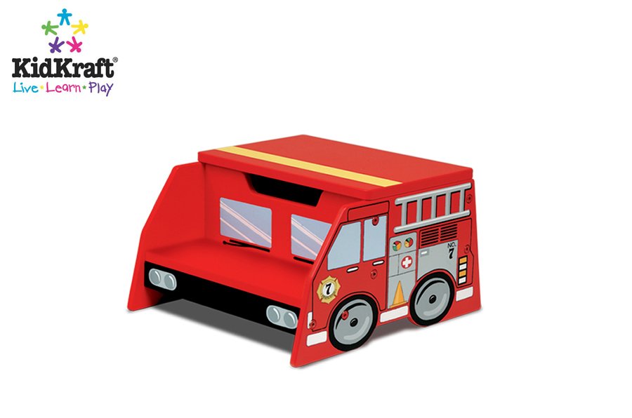 Fire Truck Step Stool