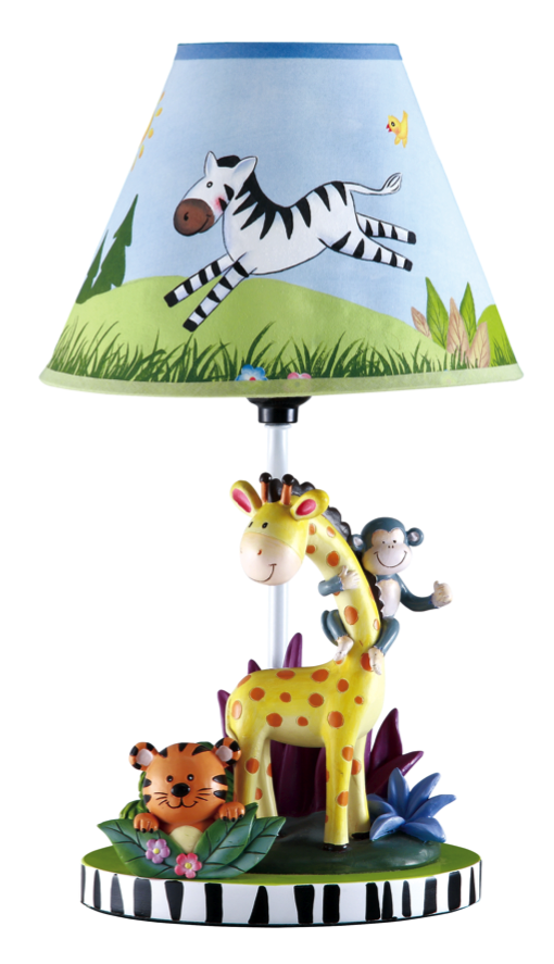 Table Lamp- Sunny Safari Theme- Teamson Kids