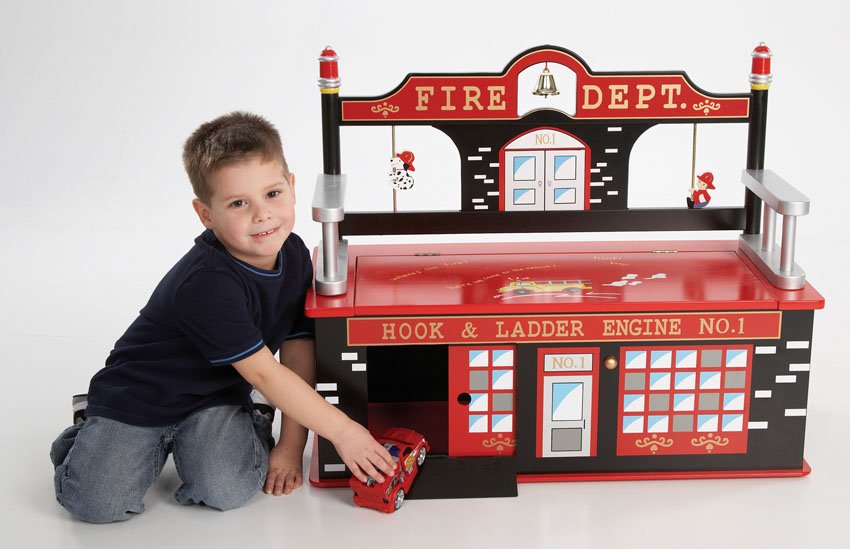 Firefighter Bench Seat with Storage