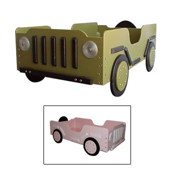 Military Jeep Toddler Bed