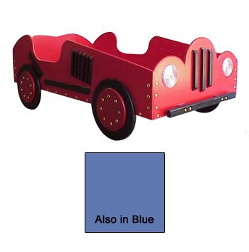 Old Style Race Car Toddler Bed