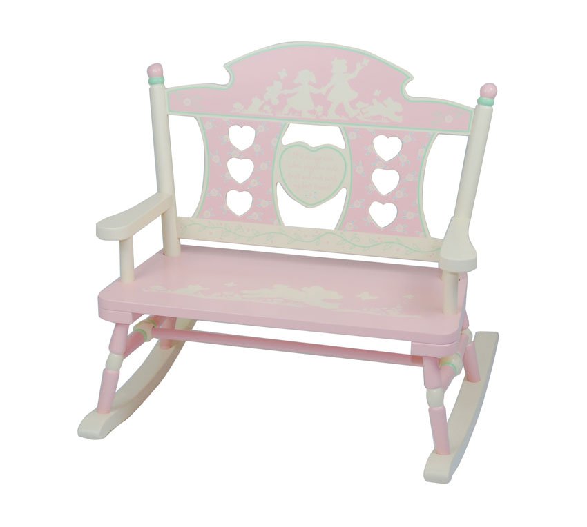 Rock-a-My-Baby Double Bench Rocker